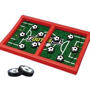 PARIBEE String Game Football | Table Board Game | Fastest Fingers First Fast Sling Puck Board Game for Kids & Adults | Toys for Boys & Girls, Table Football, 4, 34.5 x 21 x 3 Cm